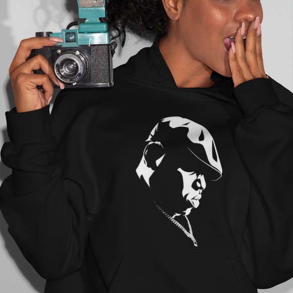 Notorious BIG Silhouette Hoodie - Picture 2 of 5